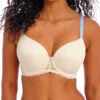 FREYA Offbeat Moulded Demi T-Shirt Bra - Something Blue -FREYA Shop braforme freya offbeat AA5450 SOU f