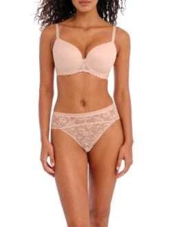FREYA Offbeat Moulded Demi T-Shirt Bra - Natural Beige -FREYA Shop braforme freya offbeat aa5450 nae fl