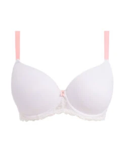 FREYA Offbeat Moulded Demi T-Shirt Bra - White -FREYA Shop braforme freya offbeat aa5450 whe c