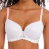 FREYA Offbeat Moulded Demi T-Shirt Bra - White -FREYA Shop braforme freya offbeat aa5450 whe f