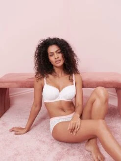 FREYA Offbeat Moulded Demi T-Shirt Bra - White -FREYA Shop braforme freya offbeat aa5450 whe ls