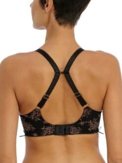 FREYA Offbeat Decadence Side Support Bra - Black -FREYA Shop braforme freya offbeat decadence AA402501 BLK 2cb