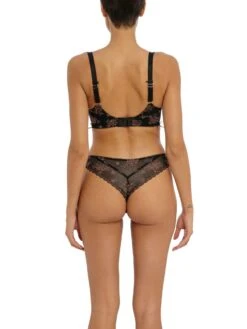 FREYA Offbeat Decadence Side Support Bra - Black -FREYA Shop braforme freya offbeat decadence AA402501 BLK b