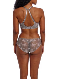 FREYA Offbeat Decadence Side Support Bra - Grey/Pink -FREYA Shop braforme freya offbeat decadence AA402501 GIN 4b