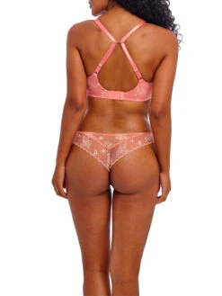 FREYA Offbeat Decadence Side Support Bra - Sunset Coral -FREYA Shop braforme freya offbeat decadence AA402501 SCO 4b