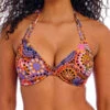 FREYA Santiago Nights Halterneck Bikini Top - Multi