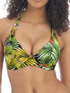 FREYA Maui Daze Halter Bikini Top - Multi