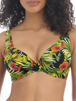 FREYA Maui Daze High Apex Bikini Top - Multi
