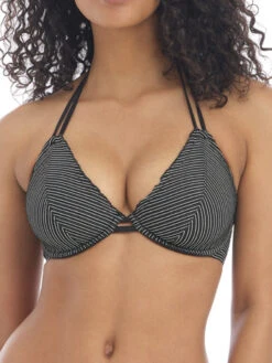 FREYA Ocean Calling Halter Bikini Top - Midnight