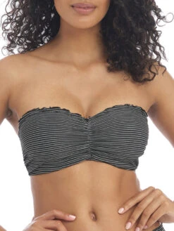 FREYA Ocean Calling Bandeau Bikini Top - Midnight