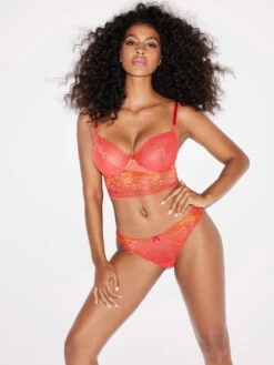 FREYA Sydnie Longline Plunge Bra - Strawberry Ice -FREYA Shop braforme freya sydnie AA402820 SBE 2l