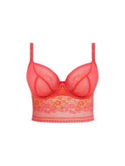 FREYA Sydnie Longline Plunge Bra - Strawberry Ice -FREYA Shop braforme freya sydnie AA402820 SBE c