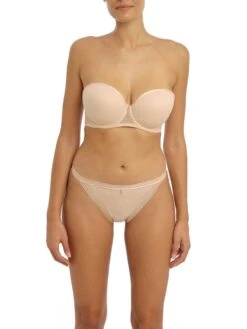 FREYA Tailored Moulded Strapless Bra - Natural Beige -FREYA Shop braforme freya tailored 401109 nae full