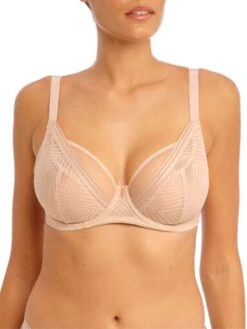 FREYA Tailored High Apex Plunge Bra - Natural Beige