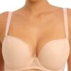 FREYA Tailored Plunge T-Shirt Bra - Natural Beige -FREYA Shop braforme freya tailored 401131 nae front