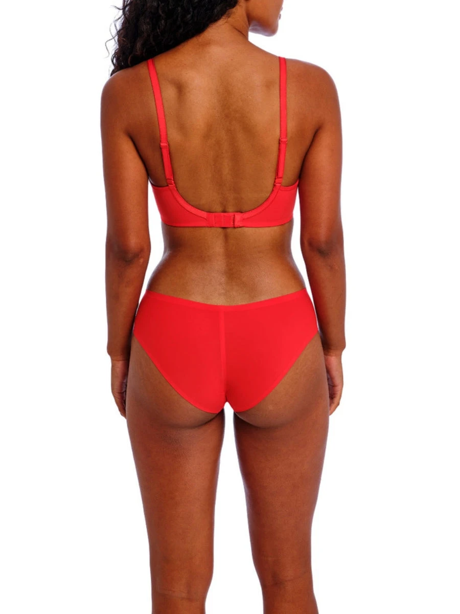 FREYA Undetected Sweetheart T-Shirt Bra - Chilli Red 7 FREYA Undetected Sweetheart T-Shirt Bra - Chilli Red - Image 5