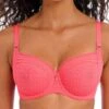 FREYA Viva Lace Side Support Bra - Sunkissed Coral -FREYA Shop braforme freya vivalace aa5641 sul f