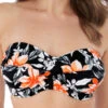 FANTASIE Port Maria Bandeau Bikini Top - Black -FREYA Shop braforme fs6892 blk fantasie swimwear port maria black twist bandeau scarf tie f
