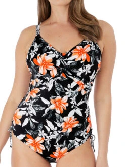 FANTASIE Port Maria Twist Front Swimsuit - Black