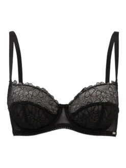 Gossard Swirl Balcony Bra - Black -FREYA Shop braforme gossard 17805 blk c