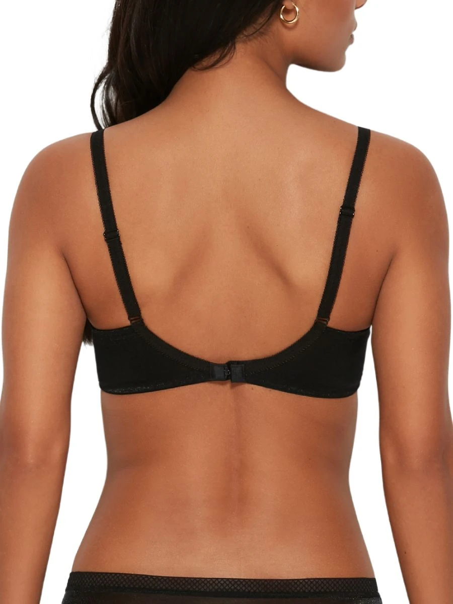 Gossard Glossies High Apex Padded Bra - Black 6 Gossard Glossies High Apex Padded Bra - Black - Image 4