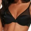 Gossard Glossies High Apex Padded Bra - Black -FREYA Shop braforme gossard 6270 blk f