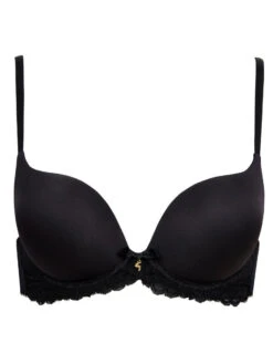 Gossard Superboost Lace T-Shirt Bra - Black -FREYA Shop braforme gossard 7705 blk c