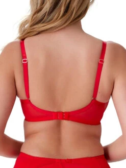 Gossard VIP Audacious Half Padded Plunge Bra - Red -FREYA Shop braforme gossard VIP audacious 20601 2b