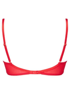 Gossard VIP Audacious Half Padded Plunge Bra - Red -FREYA Shop braforme gossard VIP audacious 20601 cb