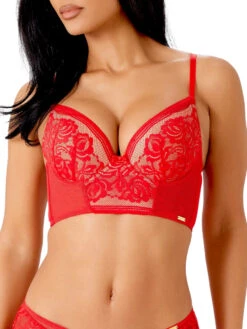 Gossard Encore Longline Bra - Allure Red