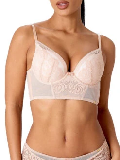 Gossard Encore Longline Bra - Blush