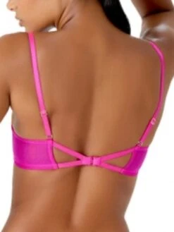 Gossard Envy Plunge Bra - Pink Glo -FREYA Shop braforme gossard envy 19801 pnk back