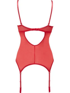 Gossard Fiesta Padded Plunge Basque - Fiesta Red -FREYA Shop braforme gossard fiesta 19709 FIE cb