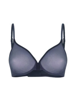 Gossard Glossies Sheer Moulded Bra - Shadow Blue 20 Gossard Glossies Sheer Moulded Bra - Shadow Blue -FREYA Shop braforme gossard glossies 6271 SHB cf