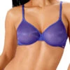 Gossard Glossies Sheer Moulded Bra - Spectrum Blue -FREYA Shop braforme gossard glossies 6271 SPE f