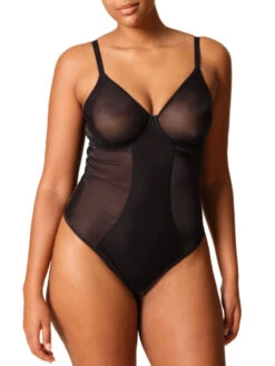 Gossard Glossies Sheer Body - Black -FREYA Shop braforme gossard glossies 6279 BLK 2f