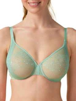 Gossard Glossies Lace Sheer Moulded Bra - Brook Green 15 Gossard Glossies Lace Sheer Moulded Bra - Brook Green -FREYA Shop braforme gossard glossies lace 13001 BRG 2f