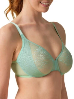Gossard Glossies Lace Sheer Moulded Bra - Brook Green 17 Gossard Glossies Lace Sheer Moulded Bra - Brook Green -FREYA Shop braforme gossard glossies lace 13001 BRG 2s