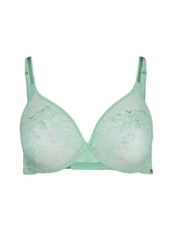 Gossard Glossies Lace Sheer Moulded Bra - Brook Green 20 Gossard Glossies Lace Sheer Moulded Bra - Brook Green -FREYA Shop braforme gossard glossies lace 13001 BRG cf