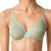 Gossard Glossies Lace Sheer Moulded Bra - Brook Green -FREYA Shop braforme gossard glossies lace 13001 BRG f