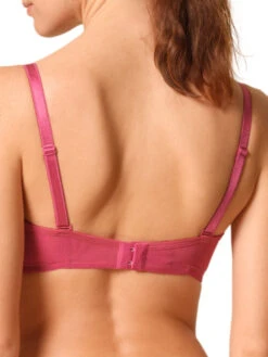 Gossard Glossies Lace Sheer Moulded Bra - Rose -FREYA Shop braforme gossard glossies lace 13001 ROS 2b