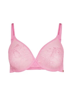 Gossard Glossies Lace Sheer Moulded Bra - Sweet Lilac -FREYA Shop braforme gossard glossies lace 13001 SWL cf