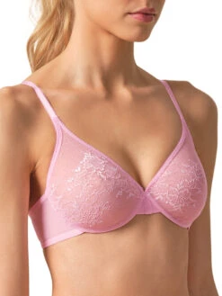 Gossard Glossies Lace Sheer Moulded Bra - Sweet Lilac -FREYA Shop braforme gossard glossies lace 13001 SWL s