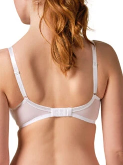 Gossard Glossies Lace Sheer Moulded Bra - White -FREYA Shop braforme gossard glossies lace 13001 WHT 2b