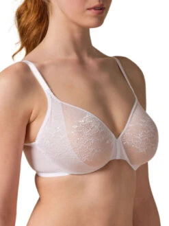 Gossard Glossies Lace Sheer Moulded Bra - White -FREYA Shop braforme gossard glossies lace 13001 WHT 2s