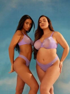 Gossard Glossies Sheer Moulded Bra - Violet -FREYA Shop braforme gossard glossies vio violet 6271 1ls