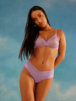 Gossard Glossies Sheer Moulded Bra - Violet -FREYA Shop braforme gossard glossies vio violet 6271 ls