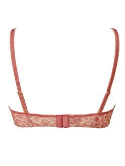 Gossard Glossies Leopard Sheer Moulded Bra - Blush Print -FREYA Shop braforme gossard lingerie 13101 bra bp
