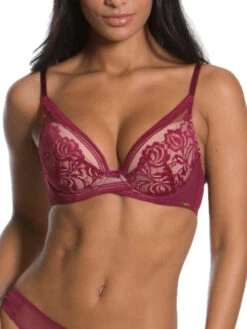 Gossard Encore High Apex Bra - Bordeaux