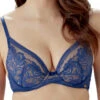 Gossard Encore High Apex Bra - Imperial Blue -FREYA Shop braforme gossard lingerie 15601 encore high apex padded bra ibu f